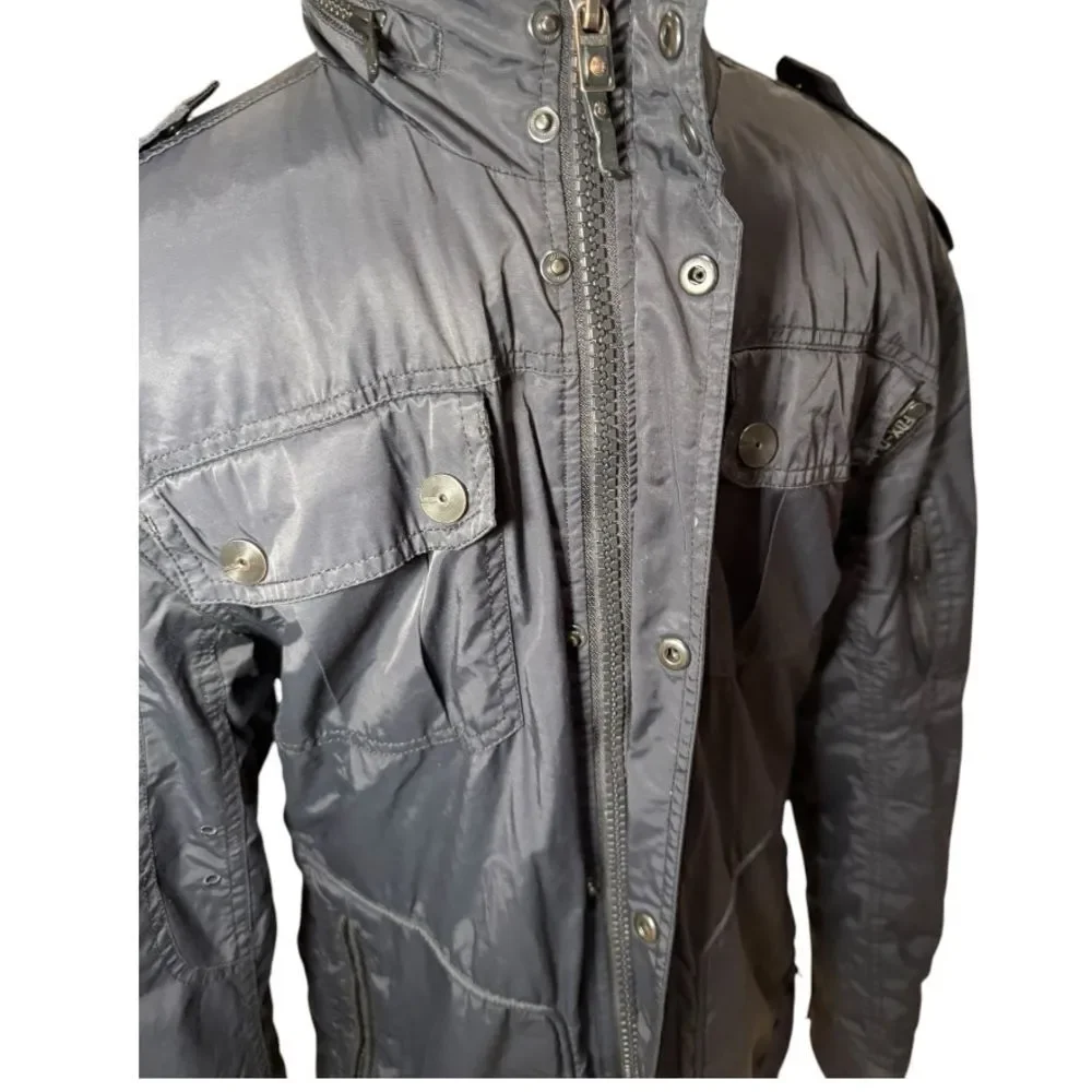 Fox Head Deluxe Men’s Utility Jacket Zip Away Hood Men’s Sz Medium